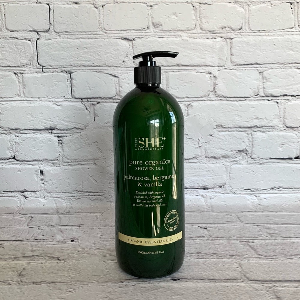 🌸OM SHE Armatherpy PALMAROSA BERGAMOT & VANILLA Shower Gel